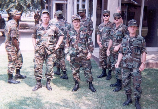 Pre-deployment England AFB Aug 1990