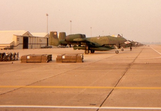 Pre-deployment England AFB Aug 1990