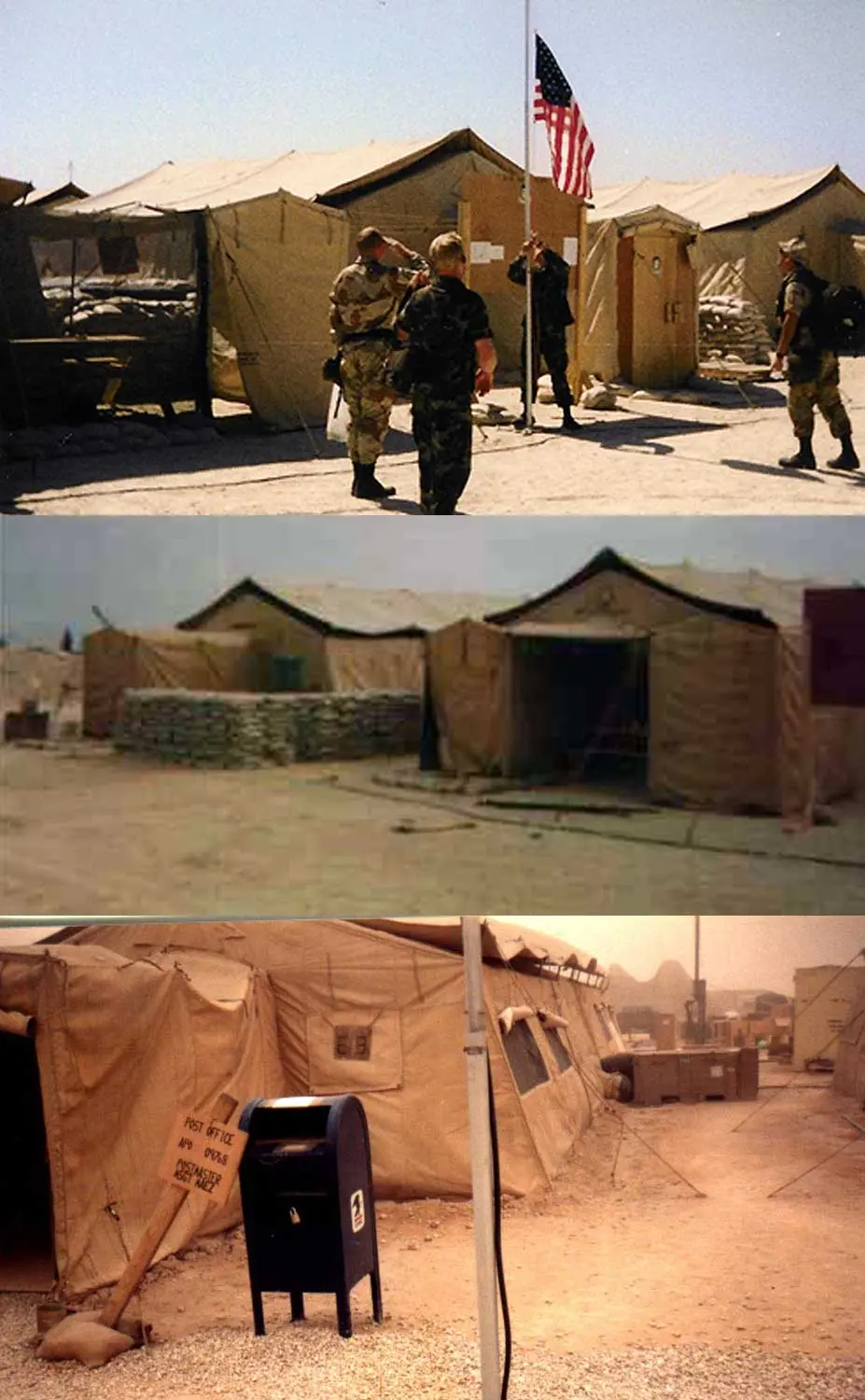 2951 CLSS Tent Cities during the Persian Gulf War 1991